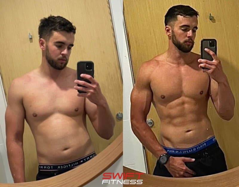Swift Fitness client transformation 5