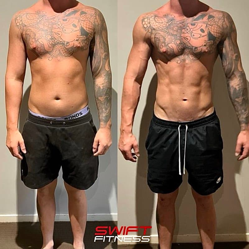 Swift Fitness client transformation 7