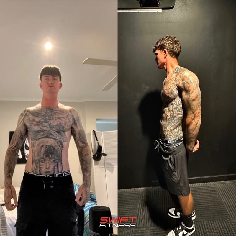 Swift Fitness client transformation 8
